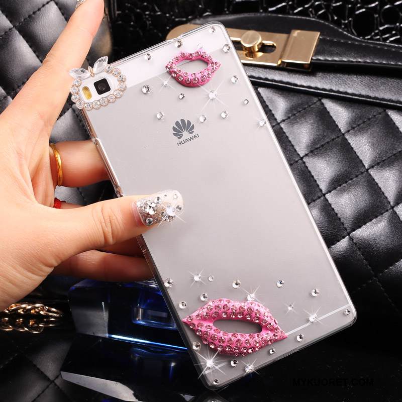 Kuori Huawei P8 Lite Strassi Kova Kulta, Kotelo Huawei P8 Lite Suojaus Nuoret Puhelimen Kuoret