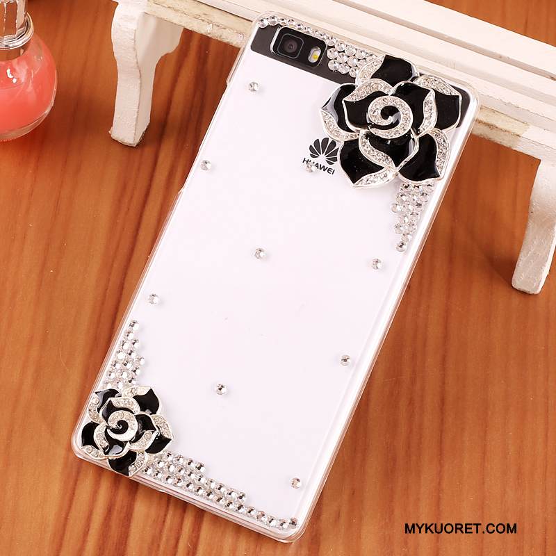 Kuori Huawei P8 Lite Strassi Läpinäkyvä Puhelimen Kuoret, Kotelo Huawei P8 Lite Sarjakuva Nuoret Kova