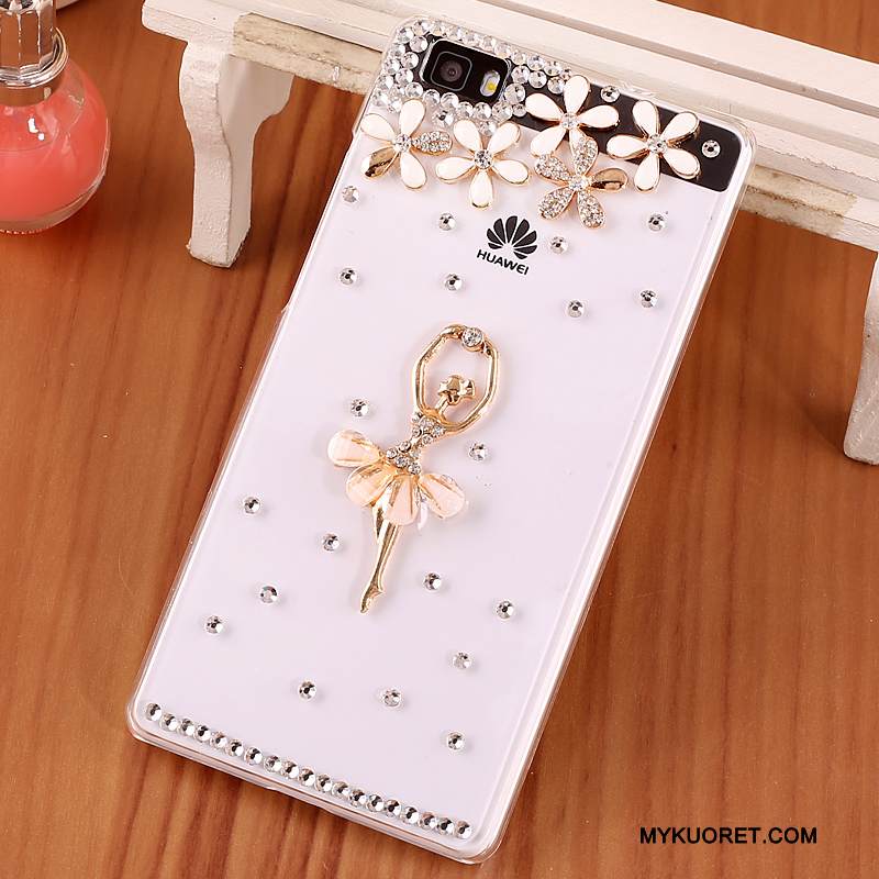 Kuori Huawei P8 Lite Strassi Läpinäkyvä Puhelimen Kuoret, Kotelo Huawei P8 Lite Sarjakuva Nuoret Kova