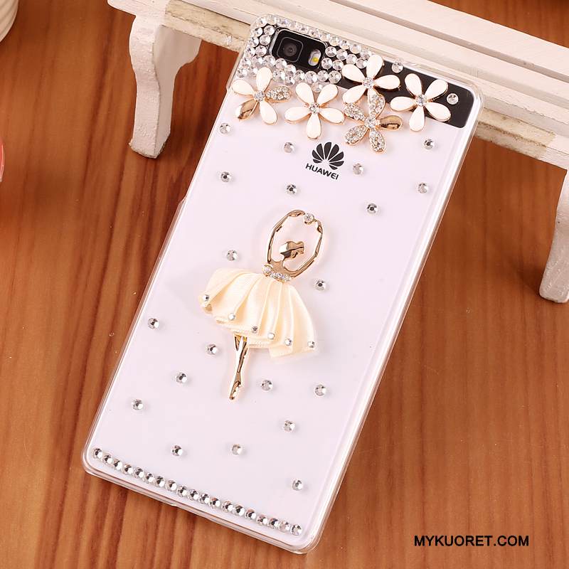 Kuori Huawei P8 Lite Strassi Läpinäkyvä Puhelimen Kuoret, Kotelo Huawei P8 Lite Sarjakuva Nuoret Kova