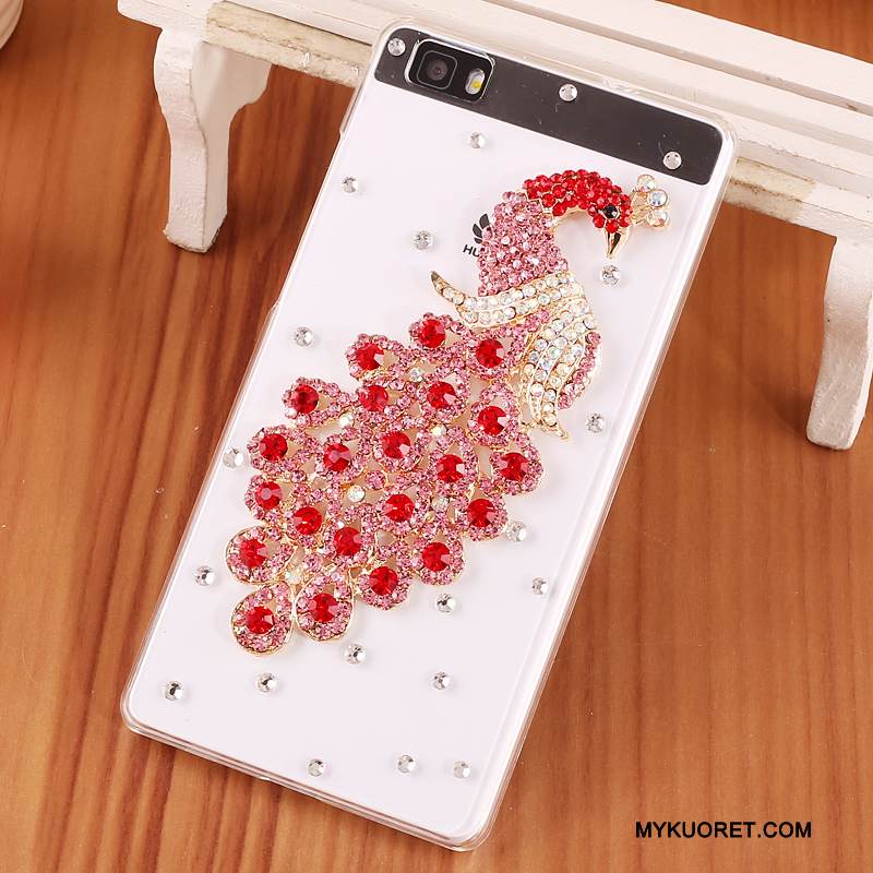 Kuori Huawei P8 Lite Strassi Läpinäkyvä Puhelimen Kuoret, Kotelo Huawei P8 Lite Sarjakuva Nuoret Kova