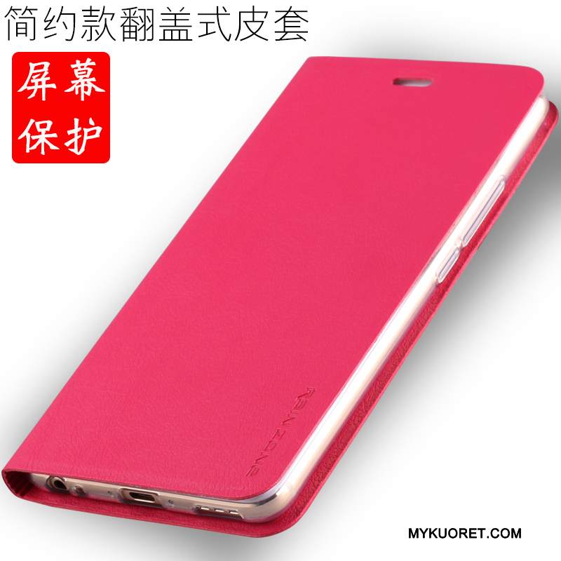 Kuori Huawei P8 Lite Suojaus Puhelimen Kuoret Tummansininen, Kotelo Huawei P8 Lite Nahka Nuoret