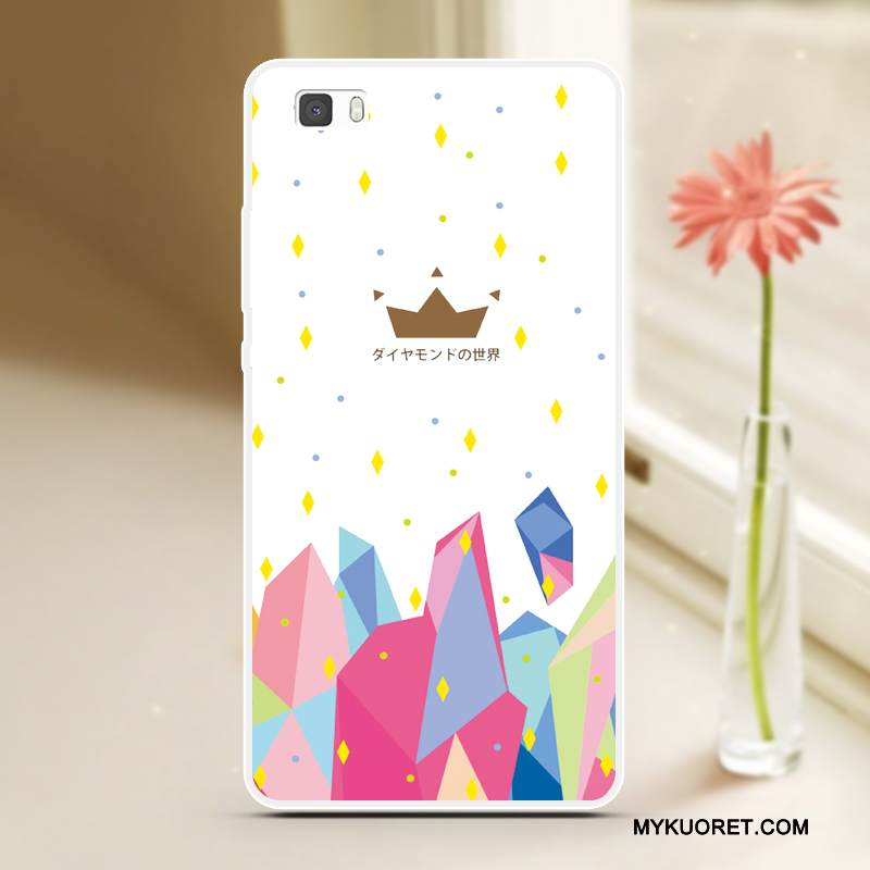 Kuori Huawei P8 Lite Suojaus Trendi Viileä, Kotelo Huawei P8 Lite Pehmeä Neste Nuoret Puhelimen Kuoret