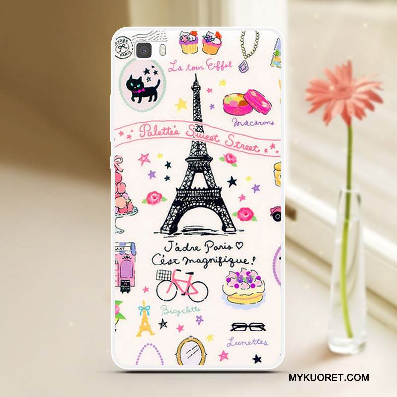 Kuori Huawei P8 Lite Suojaus Trendi Viileä, Kotelo Huawei P8 Lite Pehmeä Neste Nuoret Puhelimen Kuoret