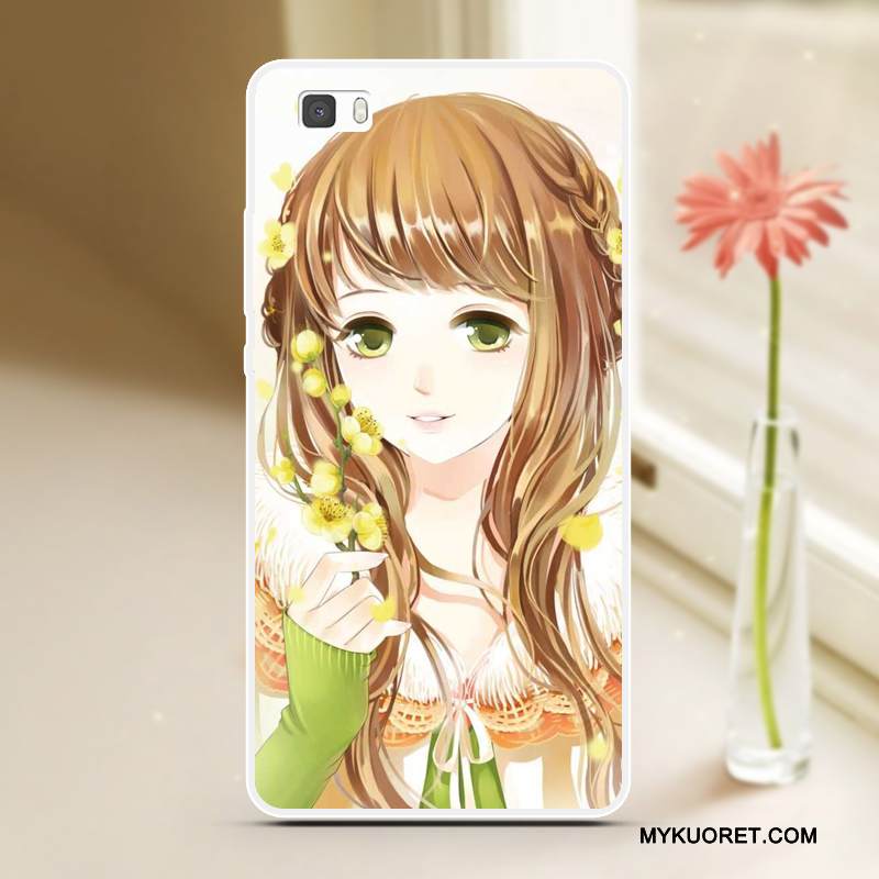 Kuori Huawei P8 Lite Suojaus Trendi Viileä, Kotelo Huawei P8 Lite Pehmeä Neste Nuoret Puhelimen Kuoret