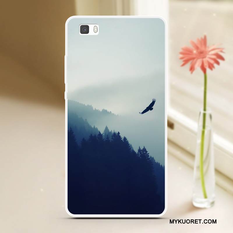 Kuori Huawei P8 Lite Suojaus Trendi Viileä, Kotelo Huawei P8 Lite Pehmeä Neste Nuoret Puhelimen Kuoret