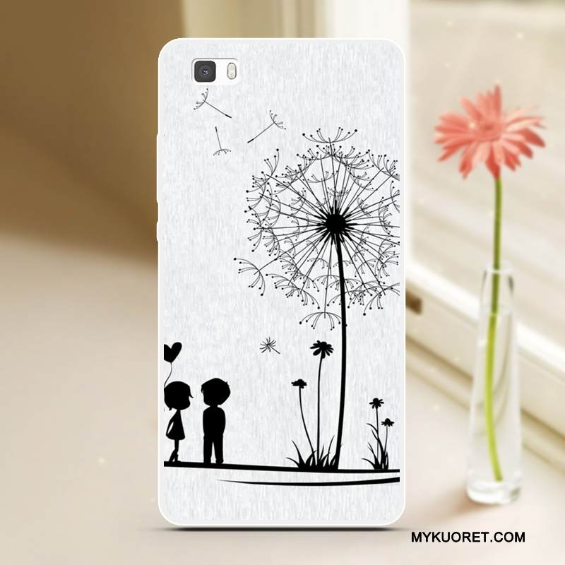 Kuori Huawei P8 Lite Suojaus Trendi Viileä, Kotelo Huawei P8 Lite Pehmeä Neste Nuoret Puhelimen Kuoret