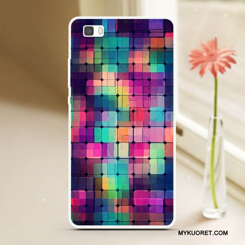 Kuori Huawei P8 Lite Suojaus Trendi Viileä, Kotelo Huawei P8 Lite Pehmeä Neste Nuoret Puhelimen Kuoret