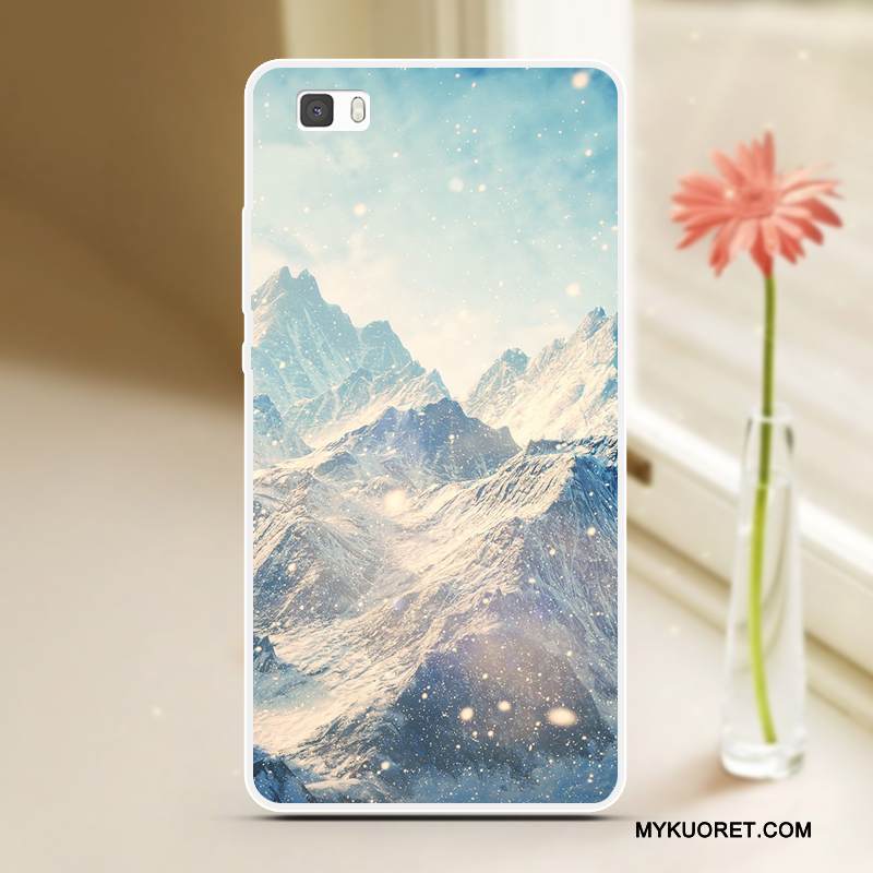 Kuori Huawei P8 Lite Suojaus Trendi Viileä, Kotelo Huawei P8 Lite Pehmeä Neste Nuoret Puhelimen Kuoret