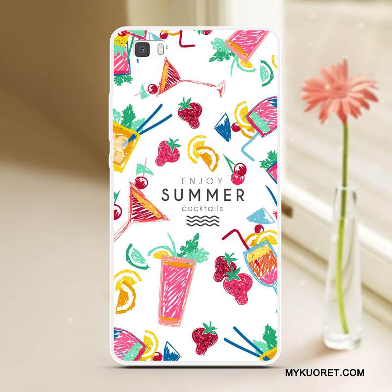 Kuori Huawei P8 Lite Suojaus Trendi Viileä, Kotelo Huawei P8 Lite Pehmeä Neste Nuoret Puhelimen Kuoret