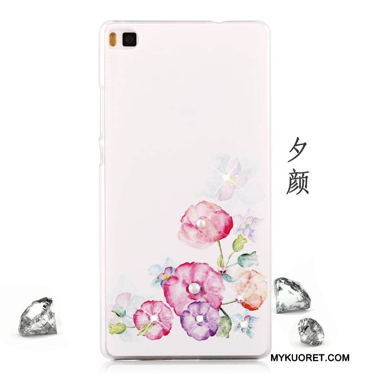 Kuori Huawei P8 Maalaus Korkea Vihreä, Kotelo Huawei P8 Sarjakuva Kova Puhelimen Kuoret