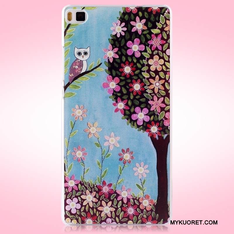 Kuori Huawei P8 Maalaus Puhelimen Kuoret Kova, Kotelo Huawei P8 Monivärinen