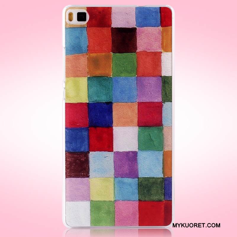 Kuori Huawei P8 Maalaus Puhelimen Kuoret Kova, Kotelo Huawei P8 Monivärinen