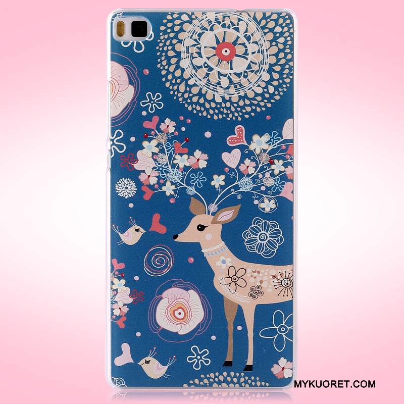 Kuori Huawei P8 Maalaus Puhelimen Kuoret Kova, Kotelo Huawei P8 Monivärinen