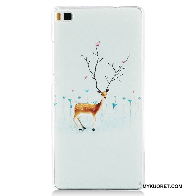 Kuori Huawei P8 Maalaus Trendi Korkea, Kotelo Huawei P8 Suojaus Ohut Jauhe