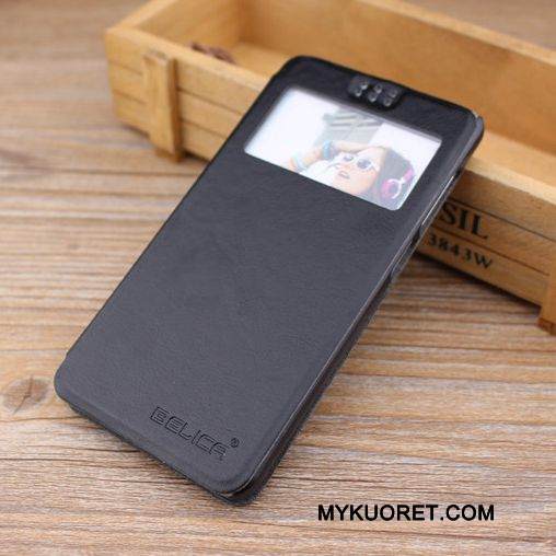 Kuori Huawei P8 Nahka Korkea Puhelimen Kuoret, Kotelo Huawei P8 Suojaus Valkoinen