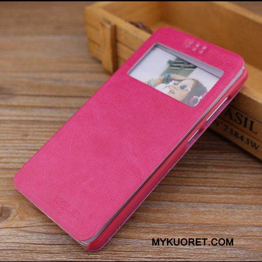 Kuori Huawei P8 Nahka Korkea Puhelimen Kuoret, Kotelo Huawei P8 Suojaus Valkoinen