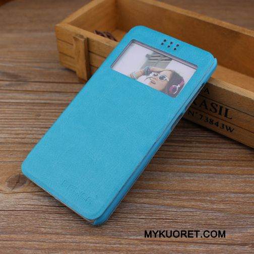 Kuori Huawei P8 Nahka Korkea Puhelimen Kuoret, Kotelo Huawei P8 Suojaus Valkoinen