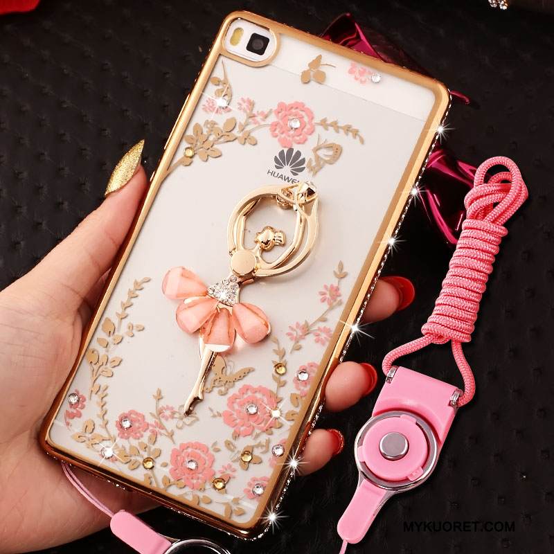 Kuori Huawei P8 Pehmeä Neste Jauhe Puhelimen Kuoret, Kotelo Huawei P8 Silikoni