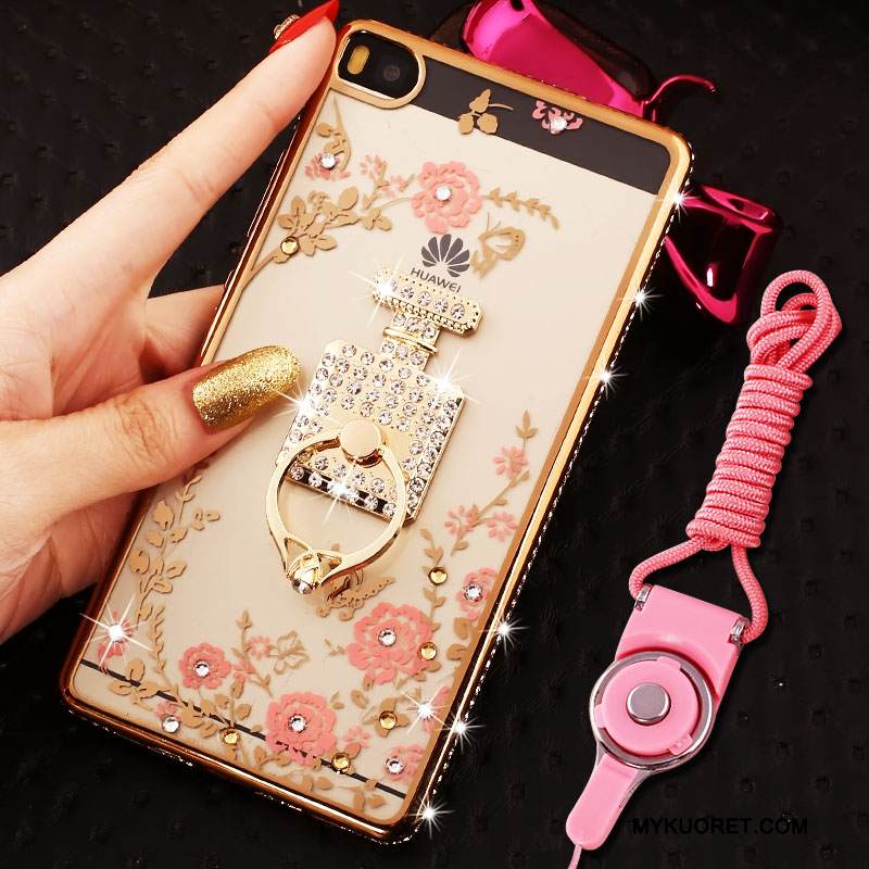 Kuori Huawei P8 Pehmeä Neste Jauhe Puhelimen Kuoret, Kotelo Huawei P8 Silikoni