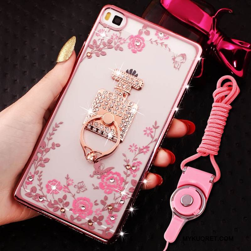 Kuori Huawei P8 Pehmeä Neste Jauhe Puhelimen Kuoret, Kotelo Huawei P8 Silikoni