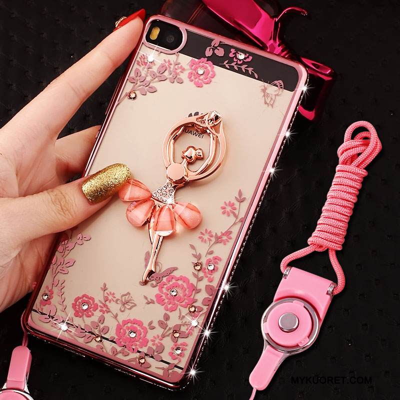 Kuori Huawei P8 Pehmeä Neste Jauhe Puhelimen Kuoret, Kotelo Huawei P8 Silikoni