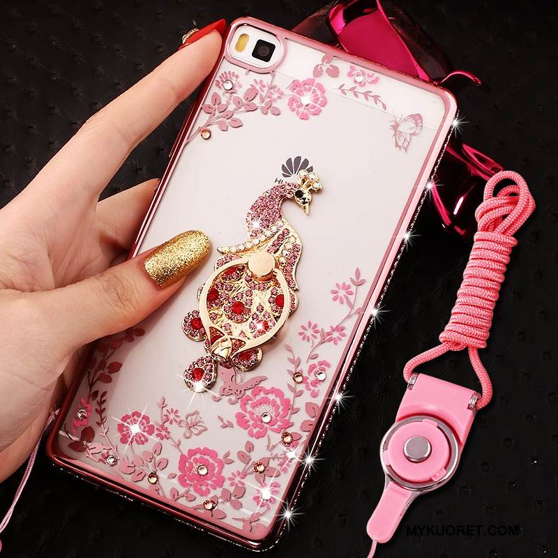 Kuori Huawei P8 Pehmeä Neste Jauhe Puhelimen Kuoret, Kotelo Huawei P8 Silikoni