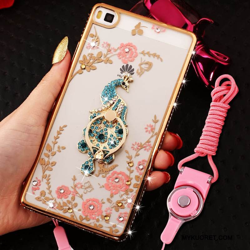 Kuori Huawei P8 Pehmeä Neste Jauhe Puhelimen Kuoret, Kotelo Huawei P8 Silikoni