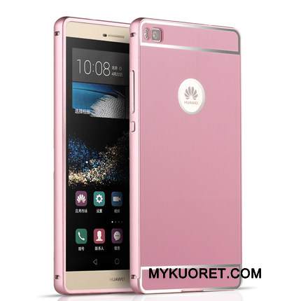 Kuori Huawei P8 Sarjakuva Kaari Kehys, Kotelo Huawei P8 Suojaus Ultra Takakansi