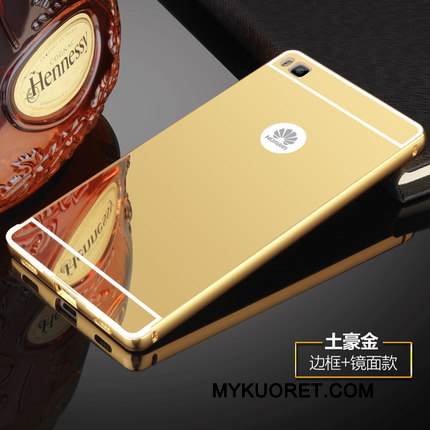 Kuori Huawei P8 Sarjakuva Kaari Kehys, Kotelo Huawei P8 Suojaus Ultra Takakansi