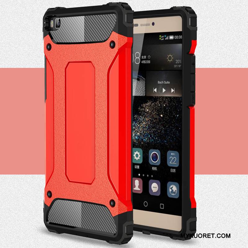 Kuori Huawei P8 Suojaus Pesty Suede Nuoret, Kotelo Huawei P8 Metalli Puhelimen Kuoret 说