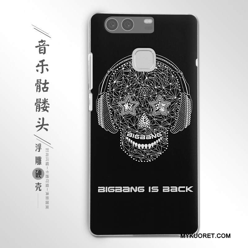 Kuori Huawei P9 Kohokuviointi Puhelimen Kuoret Kova, Kotelo Huawei P9 Suojaus Violetti