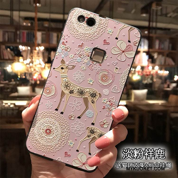 Kuori Huawei P9 Lite Laukut Jauhe Ripustettavat Koristeet, Kotelo Huawei P9 Lite Silikoni Puhelimen Kuoret Ihana