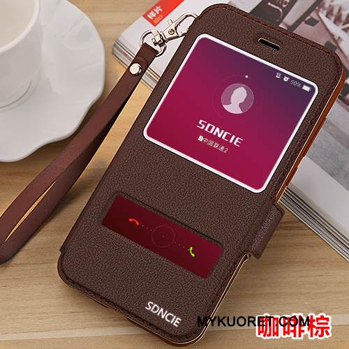 Kuori Huawei P9 Lite Nahka Nuoret Puhelimen Kuoret, Kotelo Huawei P9 Lite Kuoret Kulta