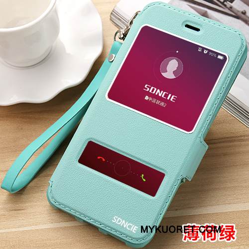 Kuori Huawei P9 Lite Nahka Nuoret Puhelimen Kuoret, Kotelo Huawei P9 Lite Kuoret Kulta