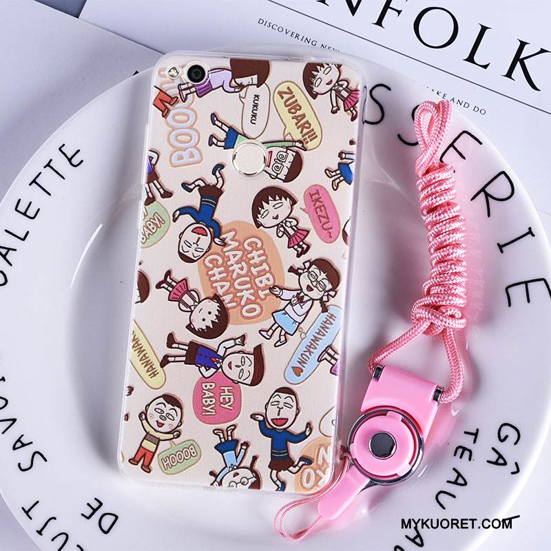 Kuori Huawei P9 Lite Pehmeä Neste Nuoret Puhelimen Kuoret, Kotelo Huawei P9 Lite Silikoni Keltainen Persoonallisuus