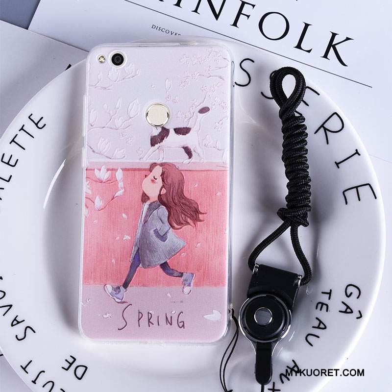 Kuori Huawei P9 Lite Pehmeä Neste Nuoret Puhelimen Kuoret, Kotelo Huawei P9 Lite Silikoni Keltainen Persoonallisuus