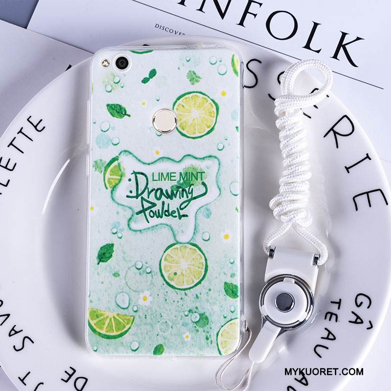 Kuori Huawei P9 Lite Pehmeä Neste Nuoret Puhelimen Kuoret, Kotelo Huawei P9 Lite Silikoni Keltainen Persoonallisuus