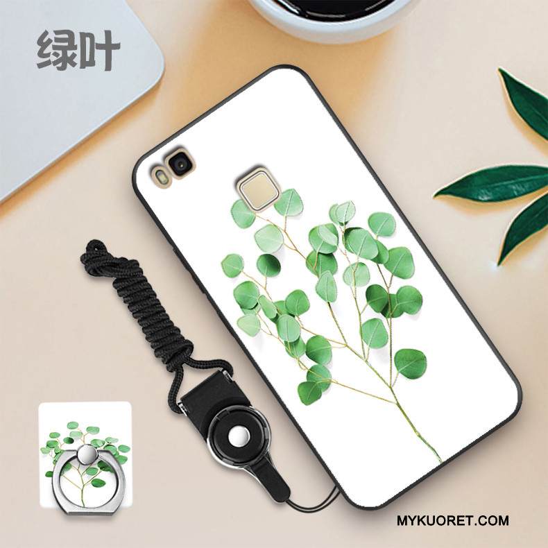 Kuori Huawei P9 Lite Pehmeä Neste Puhelimen Kuoret Ohut, Kotelo Huawei P9 Lite Silikoni Sininen Pesty Suede