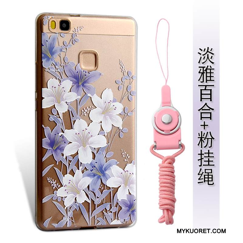 Kuori Huawei P9 Lite Pehmeä Neste Violetti Puhelimen Kuoret, Kotelo Huawei P9 Lite Silikoni Nuoret Ripustettavat Koristeet