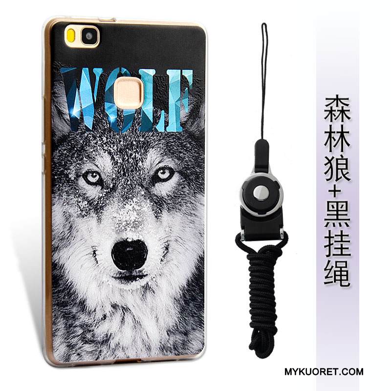 Kuori Huawei P9 Lite Pehmeä Neste Violetti Puhelimen Kuoret, Kotelo Huawei P9 Lite Silikoni Nuoret Ripustettavat Koristeet