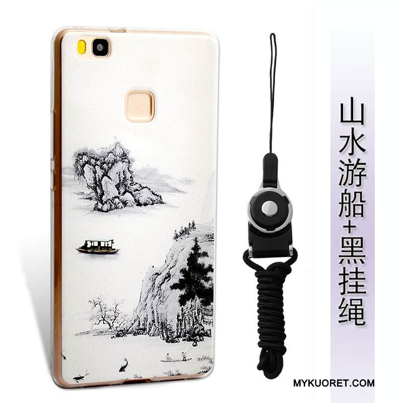 Kuori Huawei P9 Lite Pehmeä Neste Violetti Puhelimen Kuoret, Kotelo Huawei P9 Lite Silikoni Nuoret Ripustettavat Koristeet