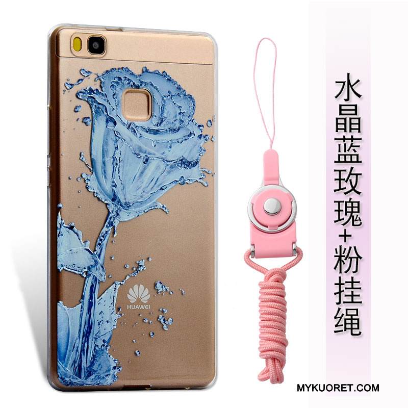 Kuori Huawei P9 Lite Pehmeä Neste Violetti Puhelimen Kuoret, Kotelo Huawei P9 Lite Silikoni Nuoret Ripustettavat Koristeet