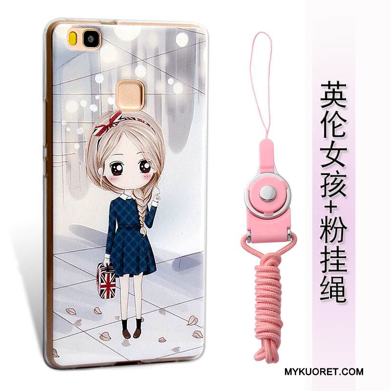 Kuori Huawei P9 Lite Pehmeä Neste Violetti Puhelimen Kuoret, Kotelo Huawei P9 Lite Silikoni Nuoret Ripustettavat Koristeet