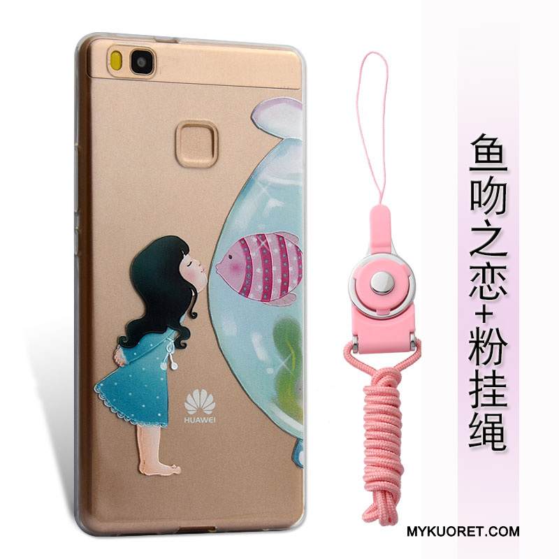 Kuori Huawei P9 Lite Pehmeä Neste Violetti Puhelimen Kuoret, Kotelo Huawei P9 Lite Silikoni Nuoret Ripustettavat Koristeet