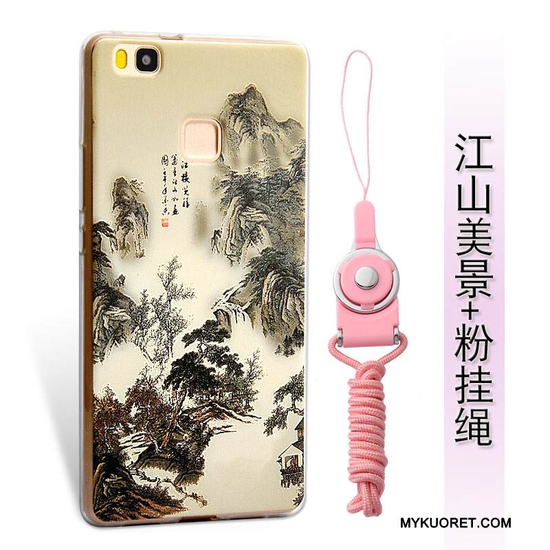 Kuori Huawei P9 Lite Pehmeä Neste Violetti Puhelimen Kuoret, Kotelo Huawei P9 Lite Silikoni Nuoret Ripustettavat Koristeet