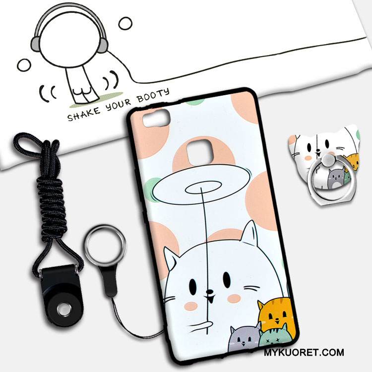 Kuori Huawei P9 Lite Silikoni Jauhe Ripustettavat Koristeet, Kotelo Huawei P9 Lite Tuki Nuoret Puhelimen Kuoret