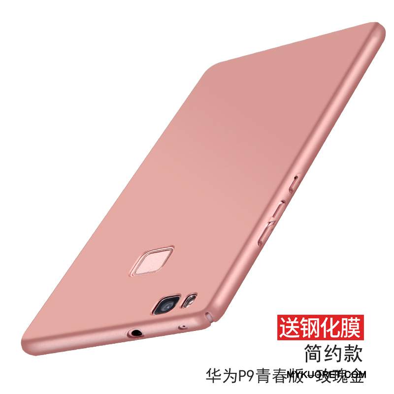 Kuori Huawei P9 Lite Suojaus Pesty Suede Trendi, Kotelo Huawei P9 Lite Murtumaton Kova