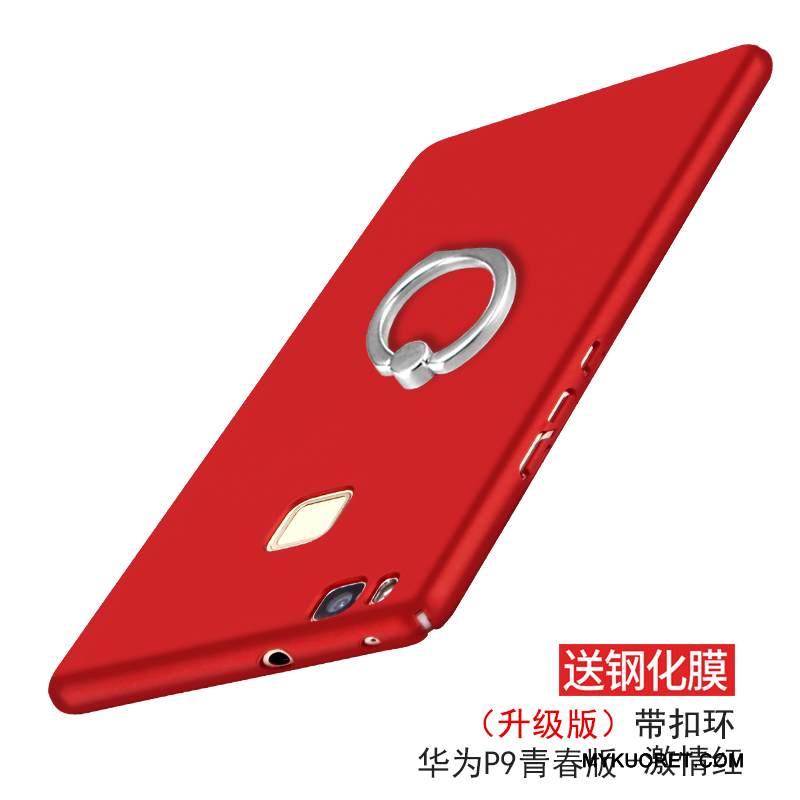 Kuori Huawei P9 Lite Suojaus Pesty Suede Trendi, Kotelo Huawei P9 Lite Murtumaton Kova