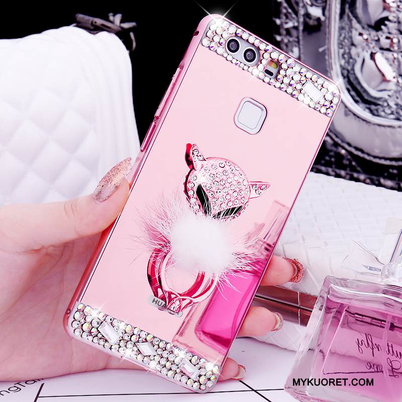 Kuori Huawei P9 Luova Kova Rengas, Kotelo Huawei P9 Metalli Puhelimen Kuoret Trendi